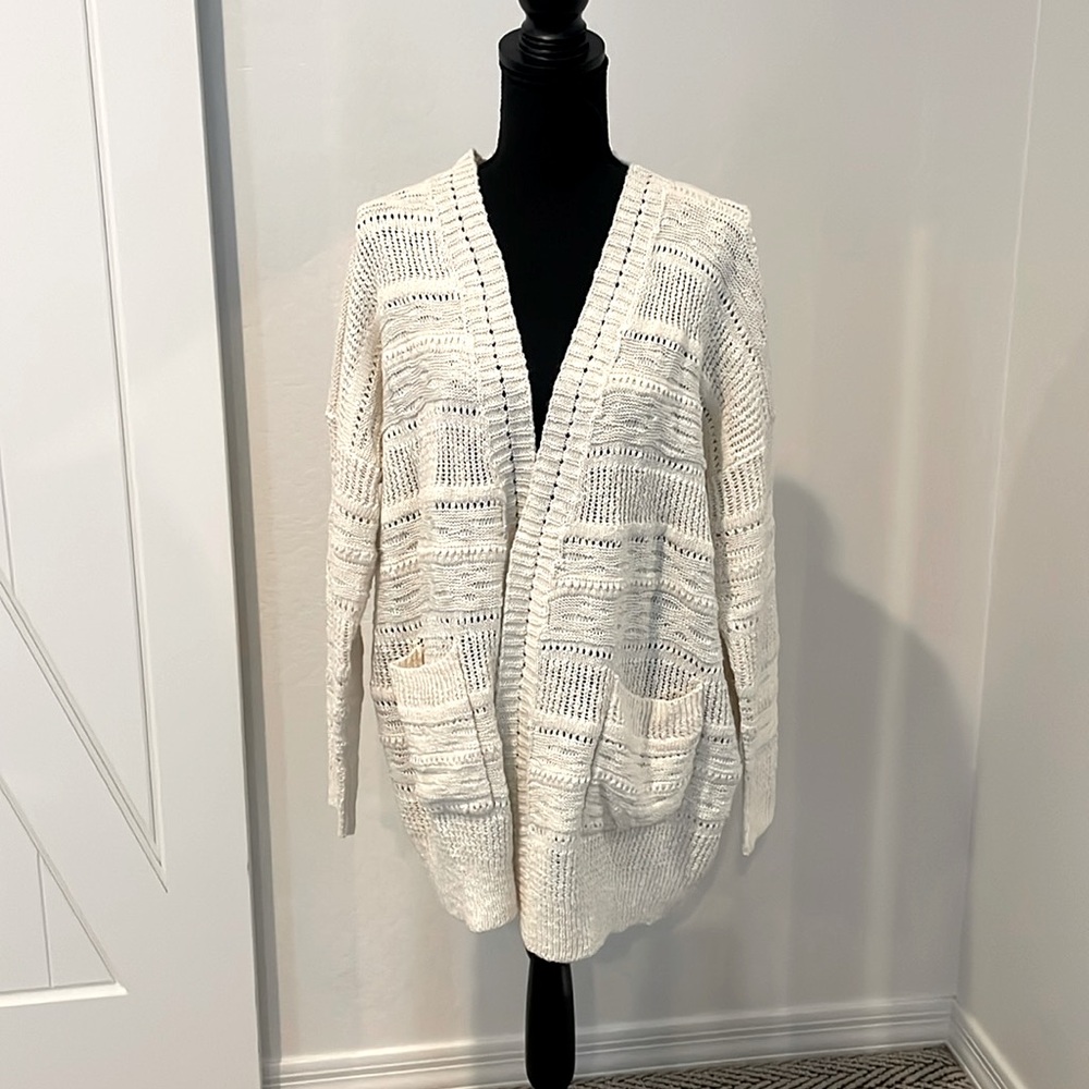 Cream cardigan